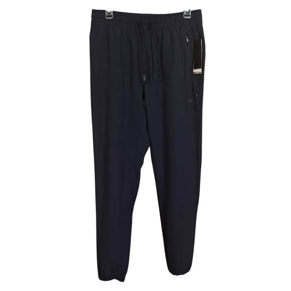 NWT LEG3ND Men's Navy Blue Comfort Fit Stretch Lightweight Athletic Joggers Sz M - Picture 1 of 10